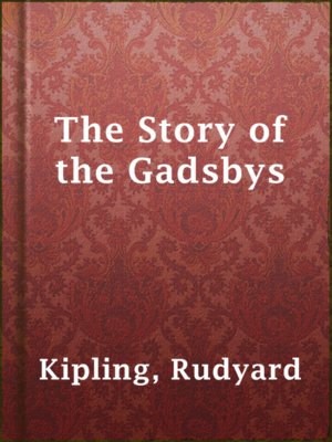 cover image of The Story of the Gadsbys